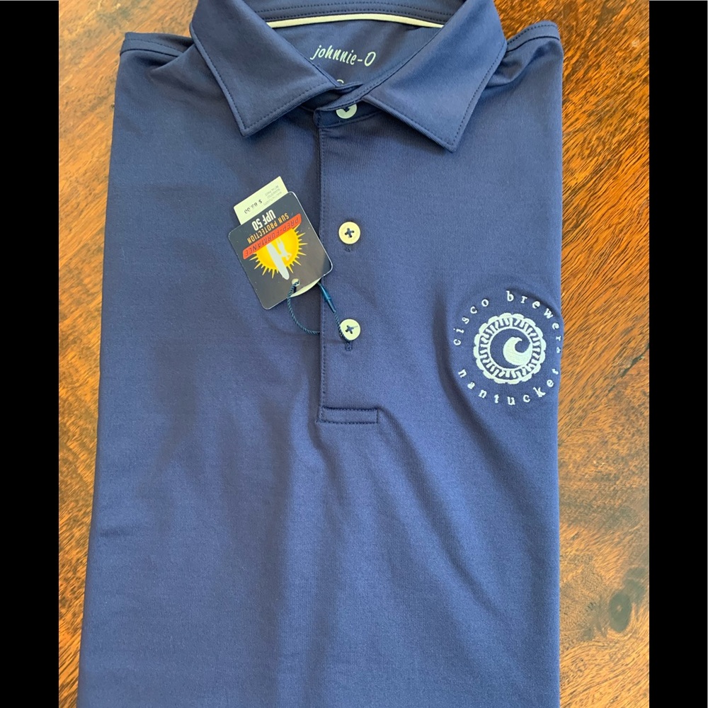 NWT Men’s Cisco Johnnie-O Performance Polo